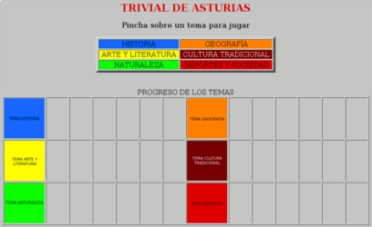 Juego Trivial de Asturias